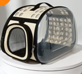 Foldable PVC Cat and Dog Carrying Bag for Travel
